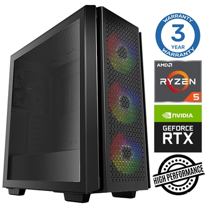 Attēls no INTOP Ryzen 5 5600X 32GB 240SSD M.2 NVME+2TB RTX4060Ti 8GB WIN11Pro