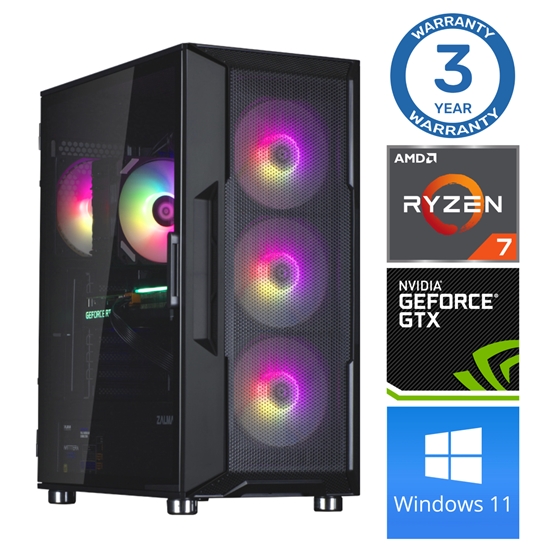 Picture of INTOP Ryzen 7 5700X 32GB 250SSD M.2 NVME+2TB GTX1650 4GB no-OS