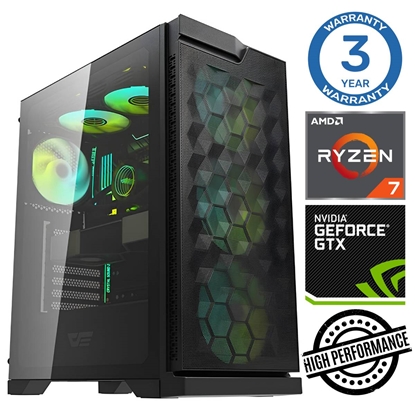 Attēls no INTOP Ryzen 7 5700X 32GB 500SSD M.2 NVME GTX1650 4GB no-OS