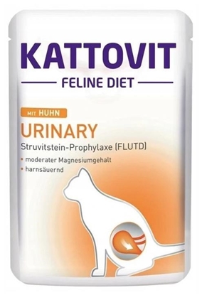 Изображение KATTOVIT Feline Diet Urinary Chicken - wet cat food - 85g