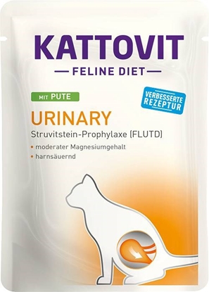 Attēls no KATTOVIT Feline Diet Urinary Turkey - wet cat food - 85g