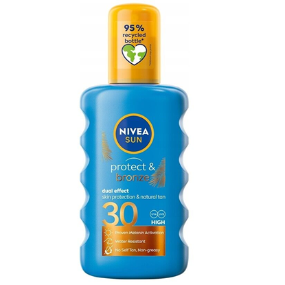 Изображение Nivea Sun Protect & Bronze saules aerosols 200ml