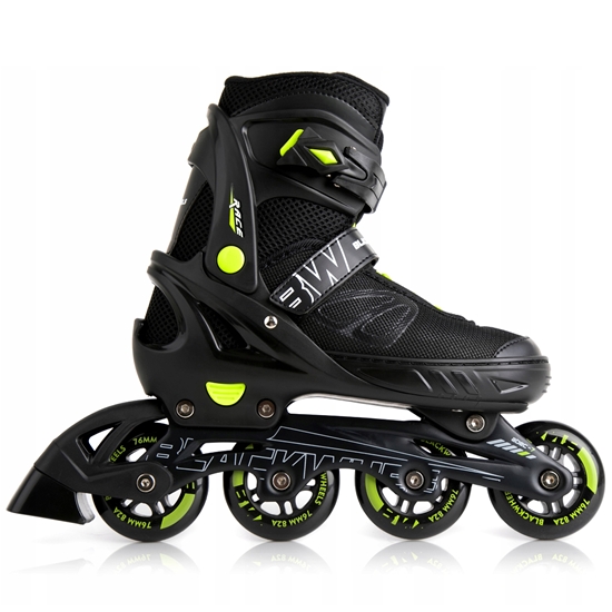 Picture of Skrituļslidas Blackwheels Sonic Green/Black, 33-36