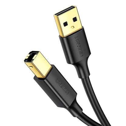 Изображение USB 2.0 A-B printer cable UGREEN US135, gold plate