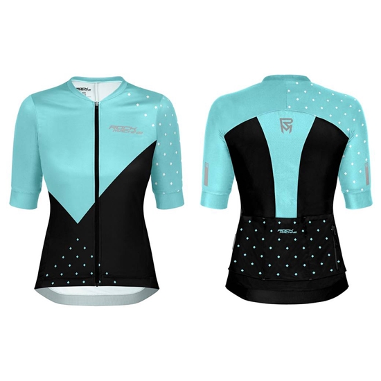 Изображение Velo krekls Rock Machine Race Jersey SS WMN, gaiši zila, M