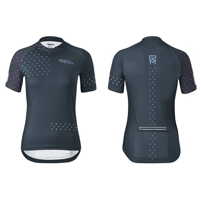 Изображение Velo krekls Rock Machine Trail Jersey SS WMN, tumši zila, M