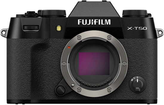 Picture of Fujifilm X-T50 body, black