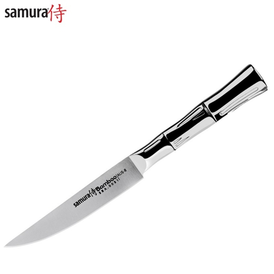 Изображение Samura Bamboo universālais virtuves steika nazis 5'/110mm no AUS 8 japāņu tērauda 59 HRC