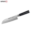 Picture of Samura MO-V Stoneuāca Santoku izurbts 7.0''/180 mm no AUS 8 Japāņu tērauda 59 HRC