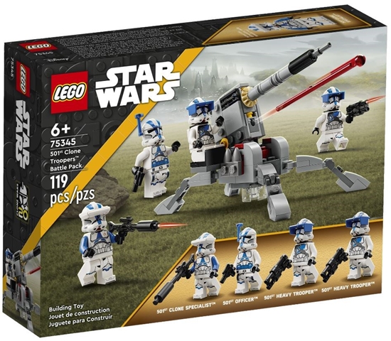 Изображение LEGO STAR WARS 75345 501ST CLONE TROOPERS BATTLE PACK