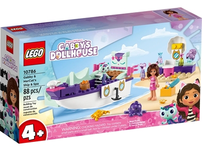 Picture of LEGO GABBY'S DOLLHOUSE 10786 GABBY & MERCAT'S SHIP & SPA