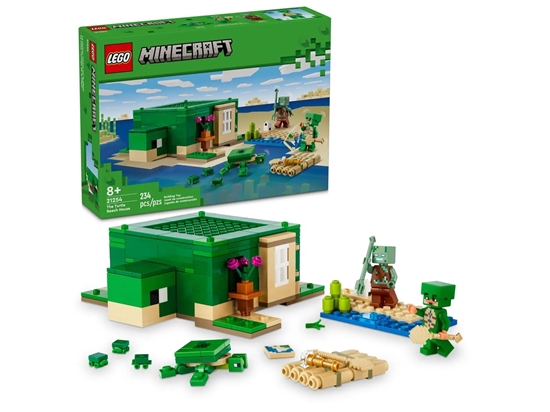 Изображение LEGO MINECRAFT 21254 THE TURTLE BEACH HOUSE