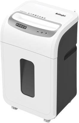 Picture of Activejet ASH-1602M Shredder for documents, white color.