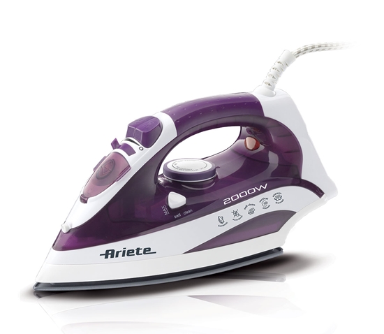 Изображение Ariete 6235 Dry & Steam iron Ceramic soleplate 2000 W Purple, White