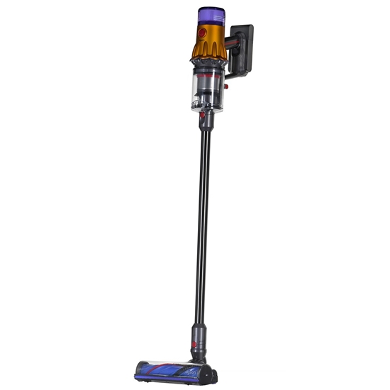 Picture of Dyson V12 Detect Slim Absolute handheld vacuum Nickel, Yellow Bagless (2023)