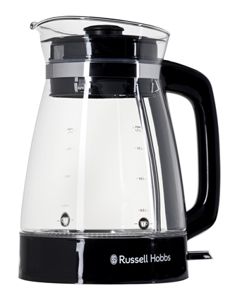 Attēls no Russell Hobbs 26080-70 electric kettle 1.7 L 2400 W Black, Transparent