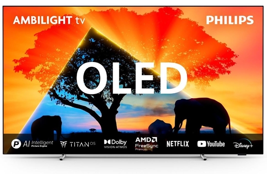 Picture of TV Set|PHILIPS|55"|4K|3840x2160|Wireless LAN|Bluetooth|Titan OS|55OLED769/12