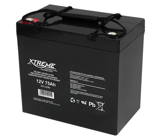 Picture of Akumulator żelowy 12V 75Ah XTREME