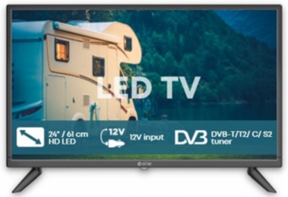 Изображение Telewizor Estar eSTAR LED TV 24"/61cm LEDTV24D5T2 Juodas Juodas