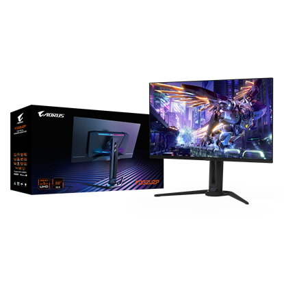 Изображение Gigabyte | AORUS FO32U2P EK1 | 31.5 " | UHD | 16:9 | 240 Hz | 0.03 ms | 3840 x 2160 pixels | 250 cd/m² | HDMI ports quantity 2 | Black | Warranty 36 month(s)