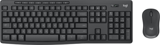 Изображение Logitech MK370 Combo for Business keyboard Mouse included RF Wireless + Bluetooth QWERTY Nordic Graphite