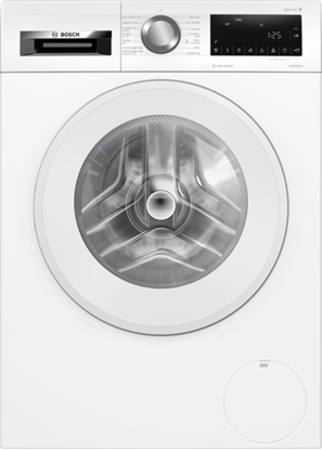 Picture of Bosch | Washing Machine | WGG244ZMSN | Front loading | Washing capacity 9 kg | 1400 RPM | Depth 59 cm | Width 60 cm | LED | Steam function | Direct drive | White