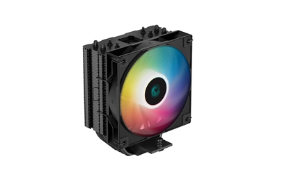 Изображение DeepCool AG400 A-RGB Processor Air cooler 12 cm Black, White 1 pc(s)