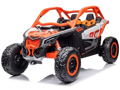 Изображение 2os Buggy Can-am Maverick elektrinis visureigis, oranžinis