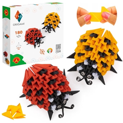 Изображение 3D origami kūrybinis rinkinys, boružėlės