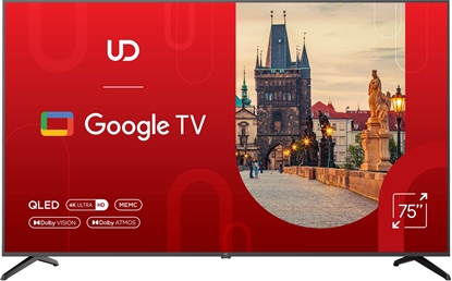 Изображение 75 colių televizorius UD 75QGU8210S 4K Ultra HD, Q-LED, DVB-T/T2/C