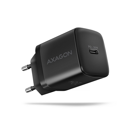 Attēls no ACU-PD20 Ładowarka sieciowa PD 20W, 1x port USB-C, PD3.0/QC3.0/AFC/FCP/Apple Czarna