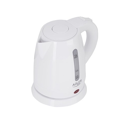 Attēls no Adler AD 1272 electric kettle 1 L 1600 W Hazelnut, White