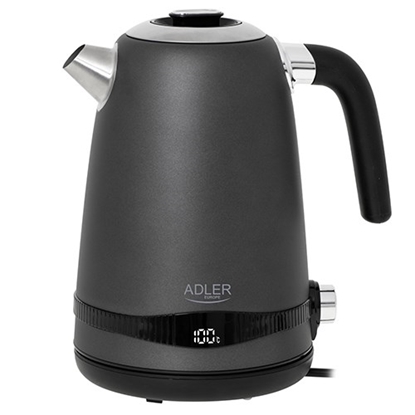 Attēls no Adler AD 1295 Steel kettle 1.7 l Satin grey