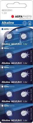 Attēls no Agfa Photo AgfaPhoto Batterie Knopfzelle LR41  V3GA 1.5V Alkaline 10St.