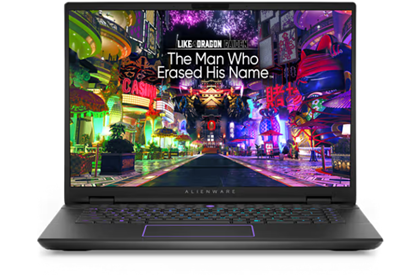 Picture of Dell Alienware m16 R2 | Dark Metallic Moon | 16 " | QHD+ | 2560 x 1600 pixels | Intel Ultra 9 | 185H | 32 GB | DDR5 | Solid-state drive capacity 2000 GB | NVIDIA GeForce RTX 4070 | GDDR6 | 8 GB | Windows 11 Pro | Bluetooth version 5.4 | Keyboard language 