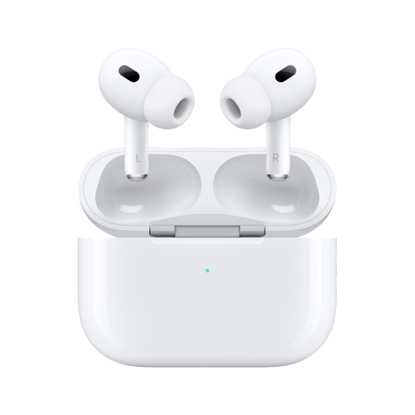 Изображение Apple AirPods Pro (2nd Gen) Wireless Earphones Earbuds, MagSafe Charging Case USB-C, Balta