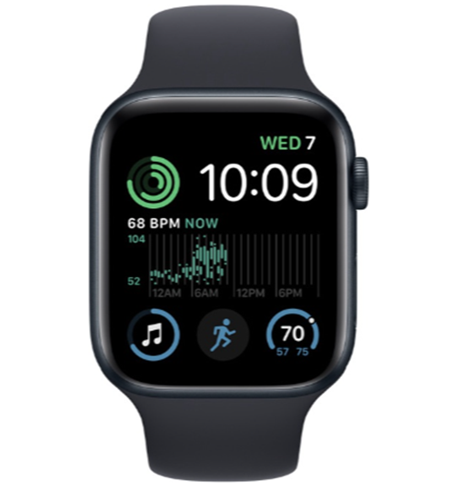 Picture of Apple Watch SE (2022) GPS 44mm Midnight