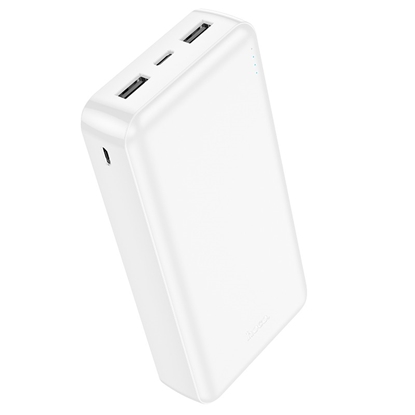 Picture of Powerbank Hoco Arejais-battery Power Bank Hoco J100A 2xUSB-A 20000mAh white