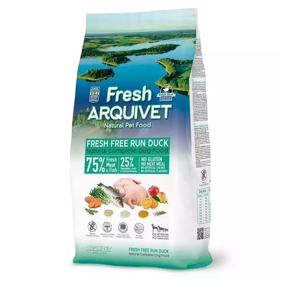 Picture of ARQUIVET Fresh Duck with ocean fish - semi-moist dog food - 10 kg