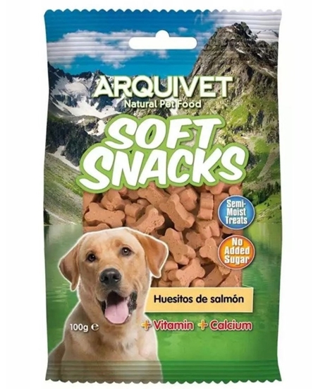 Picture of ARQUIVET Soft Snacks Salmon - dog treat - 100g