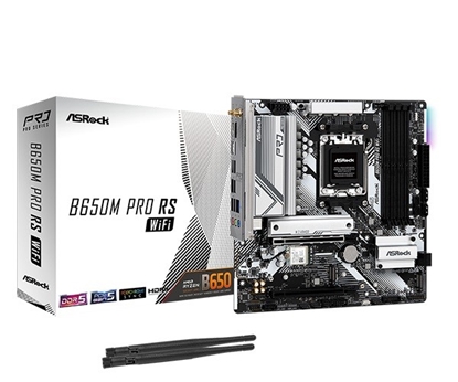 Attēls no ASROCK B650M PRO RS WIFI AM5 mATX