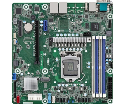 Attēls no Asrock E3C252D4U motherboard Intel C252 LGA 1200 (Socket H5) micro ATX