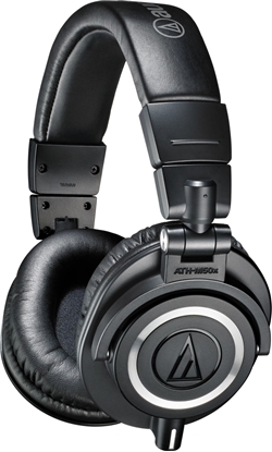 Attēls no Audio Technica ATH-M50X Professional Monitor Headphones Black