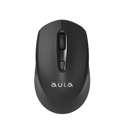 Изображение Aula AM205 2.4G Bezvadu pele ar 4 pogām (800-1600dpi) Black