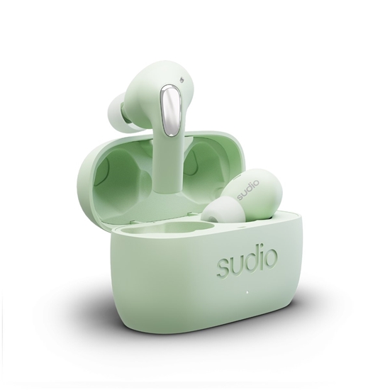 Изображение Słuchawki Sudio Sudio E2 Belaidės Bluetooth Earbuds Jade