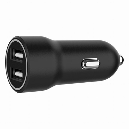 Attēls no Auto lādētājs Gembird 2-port USB Car Charger Black