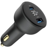 Picture of Auto lādētājs Gembird 2-port USB Car Fast Charger 30W Black