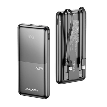 Attēls no Awei P76K Power Bank 10000mAh 22.5W