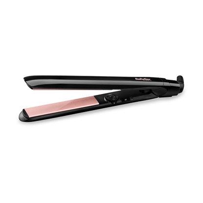 Изображение BaByliss Smooth Control 235 Straightening iron Warm Black,Pink gold 3 m