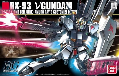 Picture of Bandai HGUC 086 RX-93 Nu GUNDAM Toy action figure Adults & children